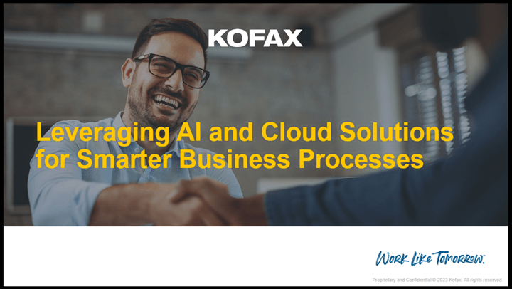 Leveraging AI and Cloud Solutions for Smarter Business Processing and Workflows