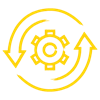 process yellow icon