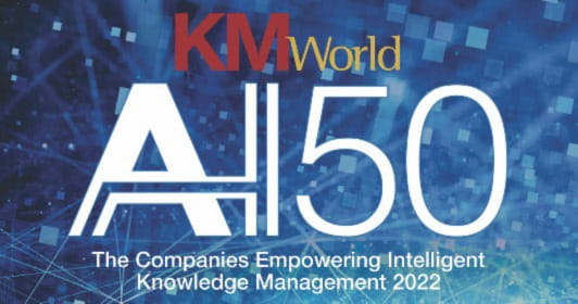 KM World AI 50 2022