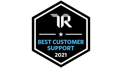 TrustRadius Best Customer Support Badge