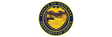 Department of Justice State of Oregon logo